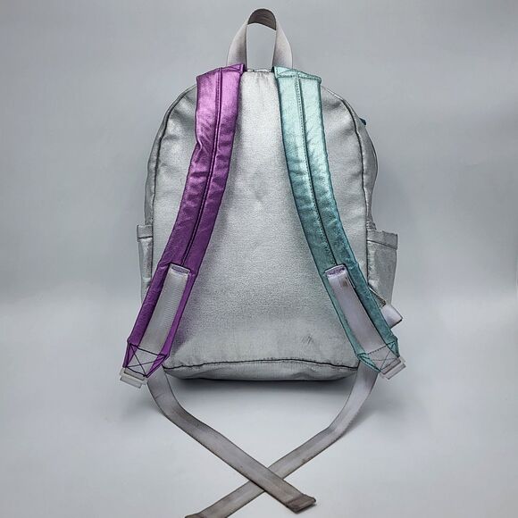 State Bags Kane Double Pocket Backpack Blue Metallic SOLD OUT - Picture 5 of 14